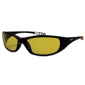 ESKCC20541 - V40 Hellraiser Safety Glasses, Black Frame, Amber Lens