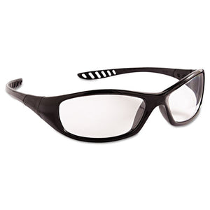 ESKCC28615 - V40 Hellraiser Safety Glasses, Black Frame, Clear Anti-Fog Lens