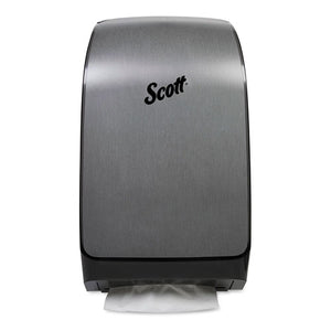 ESKCC39712 - Mod Scottfold Towel Dispenser, Plastic, Brushed Metallic, 10 3-5 X 5.48 X 18.79