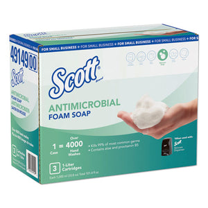Control Antimicrobial Foam Skin Cleanser , Unscented, 1000ml Refill, 3-carton