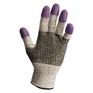 ESKCC97431CT - G60 Purple Nitrile Gloves, 230 Mm Length, Medium-size 8, Black-white, 12 Pair-ct