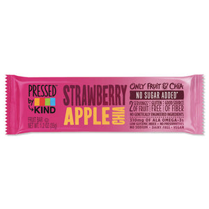 ESKND24842 - Pressed By Kind Bars, Strawberry Apple Chia, 1.2 Oz Bar, 12-box