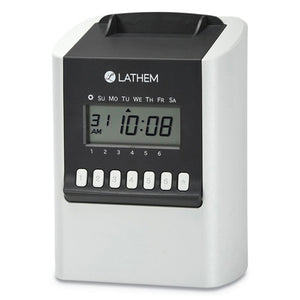 ESLTH700E - 700E CALCULATING TIME CLOCK, WHITE