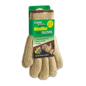 ESMAS18040 - Cleangreen Microfiber Cleaning And Dusting Gloves, Pair