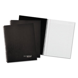 ESMEA45012 - Wirebound Business Notebook Plus Pack, 9 1-2 X 7 1-4, Black, 80 Sheets, 3-pack