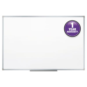 ESMEA85356 - Dry-Erase Board, Melamine Surface, 36 X 24, Silver Aluminum Frame