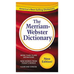 ESMER2956 - The Merriam-Webster Dictionary, 11th Edition, Paperback, 960 Pages