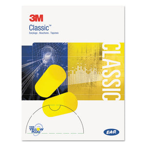 ESMMM3101103 - E A R Classic Small Earplugs In Pillow Paks, Pvc Foam, Yellow, 200 Pairs