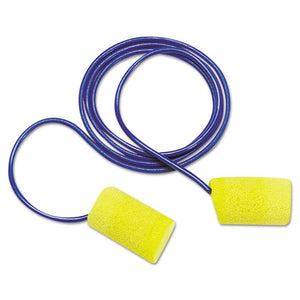 ESMMM3114101 - E-A-R Classic Foam Earplugs, Metal Detectable, Corded, Poly Bag