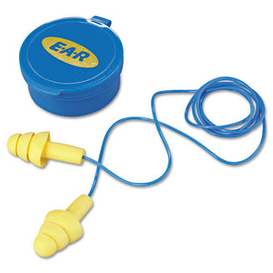 ESMMM3404002 - E A R Ultrafit Multi-Use Earplugs, Corded, 25nrr, Yellow-blue, 50 Pairs