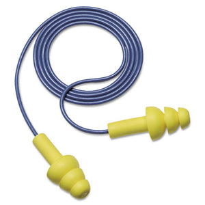 ESMMM3404004 - E A R Ultrafit Earplugs, Corded, Premolded, Yellow, 100 Pairs