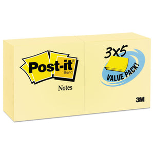 ESMMM65524VADB - Original Pads In Canary Yellow, 3 X 5, 90-Sheet, 24-pack