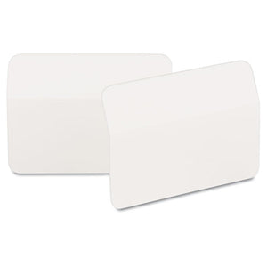 ESMMM686A50WH - Angled Tabs, 2 X 1 1-2, White, 50-pack