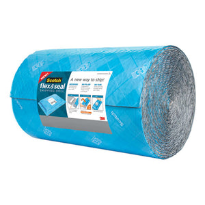 Flex And Seal Shipping Roll, 15" X 50 Ft, Blue-gray