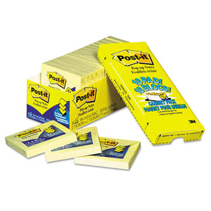 ESMMMR33018CP - Original Canary Yellow Pop-Up Refill Cabinet Pack, 3 X 3, 90-Sheet, 18-pack