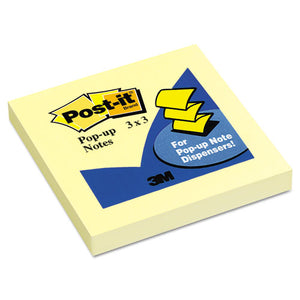 ESMMMR330YW - Original Canary Yellow Pop-Up Refill, 3 X 3, 12-pack