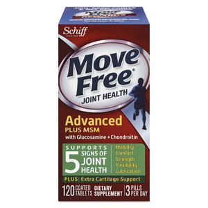 ESMOV97008 - Move Free Advanced Plus Msm Joint Health Tablet, 120 Count