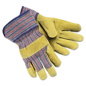 ESMPG1950L - Grain-Leather-Palm Gloves, Large