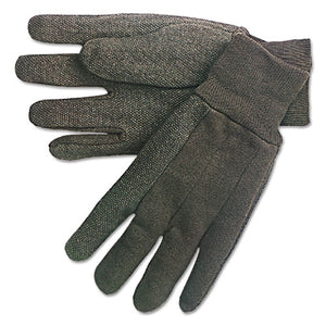ESMPG7800 - Dotted-Palm Cotton Jersey Gloves, Clute Pattern, Mens