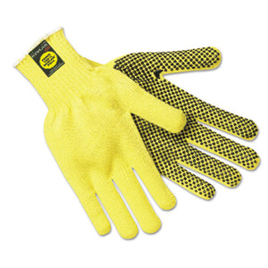 ESMPG9366L - Kevlar Gloves, Large, Coated String Knit-kevlar, Pvc Dots