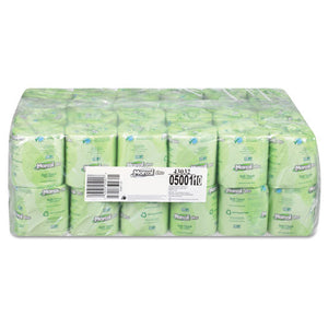 ESMRC5001 - 100% Recycled Two-Ply Bath Tissue, White, 500 Sheets-roll, 48 Rolls-carton