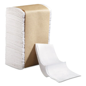 ESMRCP300 - 100% Recycled Dispenser Lunch Napkins,tall Fold, 6 1-2x13 1-4,white,250-pk,40-ct