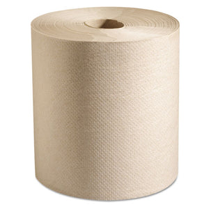 ESMRCP728N - 100% Recycled Hardwound Roll Paper Towels, 7 7-8 X 800 Ft, Natural, 6 Rolls-ct