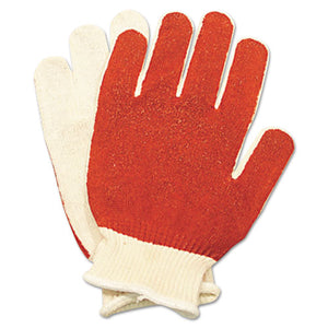 ESNSP811162M - Smitty Nitrile Palm Coated Gloves, White-red, Medium, 12 Pairs