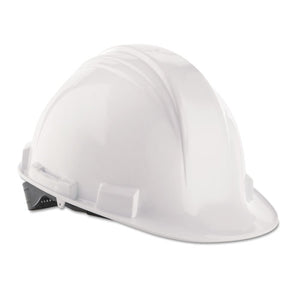 ESNSPA59010000 - A-Safe Peak Hard Hat, White, Rain Trough