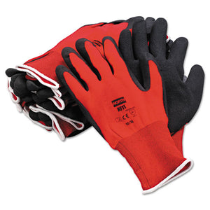 ESNSPNF1110XL - Northflex Red Foamed Pvc Gloves, Red-black, Size 10-xl, 12 Pairs