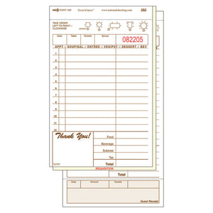 National Checking Company™ Carbonless GuestChecks™