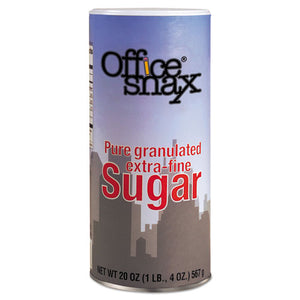ESOFX00019CT - Reclosable Canister Of Sugar, 20oz, 24-carton