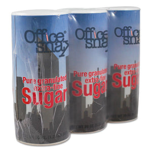 ESOFX00019G - Reclosable Canister Of Sugar, 20 Oz, 3-pack