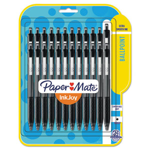 ESPAP1945925 - Inkjoy 300 Rt Retractable Ballpoint Pen, 1mm, Black, 24-pack