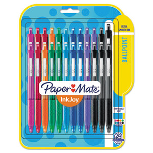 ESPAP1945926 - Inkjoy 300 Rt Retractable Ballpoint Pen, 1mm, Assorted, 24-pack
