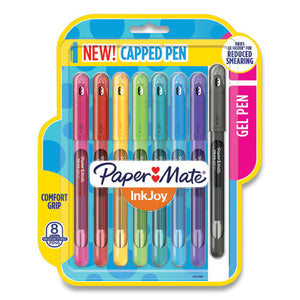 Inkjoy Gel Pen, Stick, Medium 0.7 Mm, Assorted Ink And Barrel Colors, 8-pack