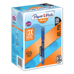 Inkjoy Stick Gel Pen, Medium 0.7 Mm, Blue Ink-barrel, 36-pack