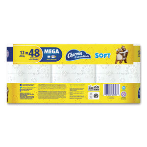 Essentials Soft Bathroom Tissue, Septic Safe, 2-ply, White, 4 X 3.92, 352 Sheets-roll, 12-pack