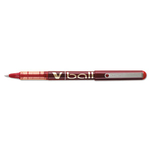 ESPIL35114 - Vball Liquid Ink Roller Ball Stick Pen, Red Ink, .7mm, Dozen