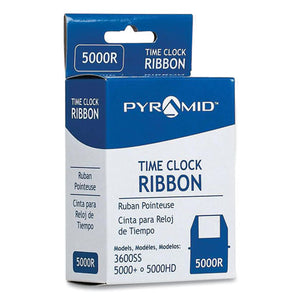 5000r Time Clock Ribbon, Jet Black