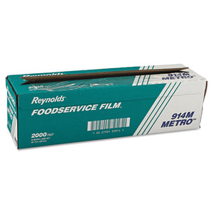 ESRFP914M - METRO LIGHT-DUTY PVC FILM ROLL WITH CUTTER BOX, 18" X 2000 FT, CLEAR