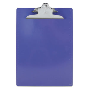 ESSAU21606 - Recycled Plastic Clipboard W-ruler Edge, 1" Clip Cap, 8 1-2 X 12 Sheets, Purple