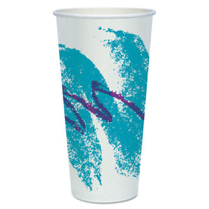 Double Sided Poly Paper Cold Cups, 44 Oz, Symphony Design, 40-pack, 12 Packs-carton