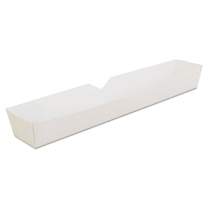 ESSCH0711 - Hot Dog Tray, White, 10 1-4 X 1 1-2 X 1 1-4, Paperboard, 500-carton
