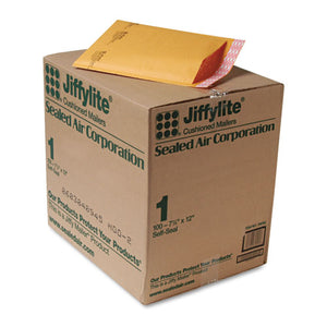 ESSEL39092 - Jiffylite Self Seal Mailer, #1, 7 1-4 X 12, Golden Brown, 100-carton