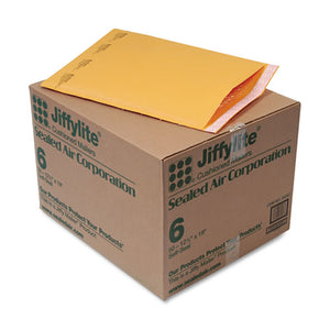 ESSEL39097 - Jiffylite Self Seal Mailer, #6, 12 1-2 X 19, Golden Brown, 50-carton