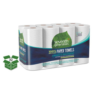 ESSEV13739CT - 100% Recycled Paper Towel Rolls, 2-Ply, 11 X 5.4 Sheets, 156 Sheets-rl, 32rl-ct