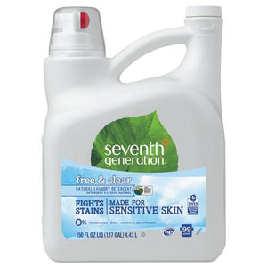 ESSEV22803 - NATURAL 2X CONCENTRATE LIQUID LAUNDRY DETERGENT, FREE AND CLEAR, 99 LOADS, 150OZ
