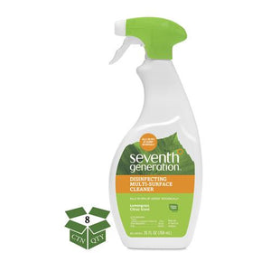 ESSEV22810CT - Botanical Disinfecting Multi-Surface Cleaner, 26 Oz Spray Bottle, 8-carton