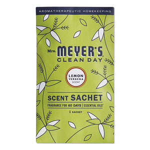 Clean Day Scent Sachets, Lemon Verbena, 0.05 Lbs Sachet, 18-carton